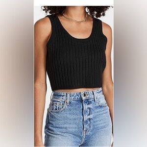 525 Rib Crop Tank Top
